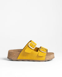 Sandalia plataforma WIWI-003 amarillo