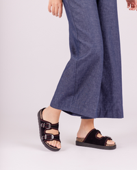 Sandalo a piattaforma tunnez-253 nera