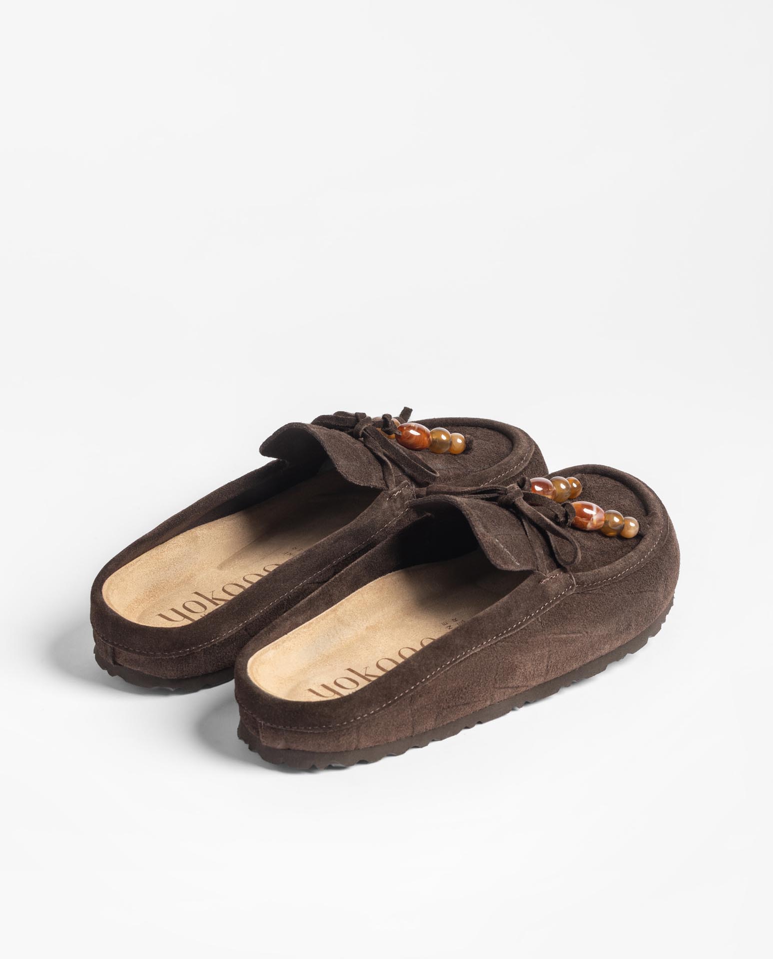 Clog TEIDE-005 dark brown