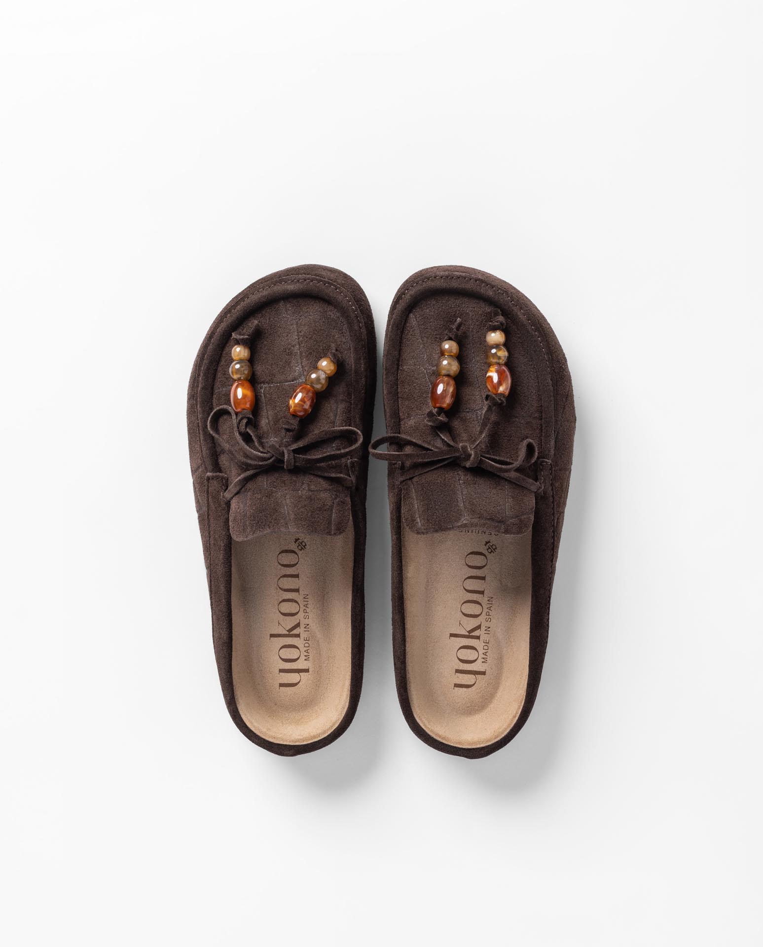 Clog TEIDE-005 dark brown
