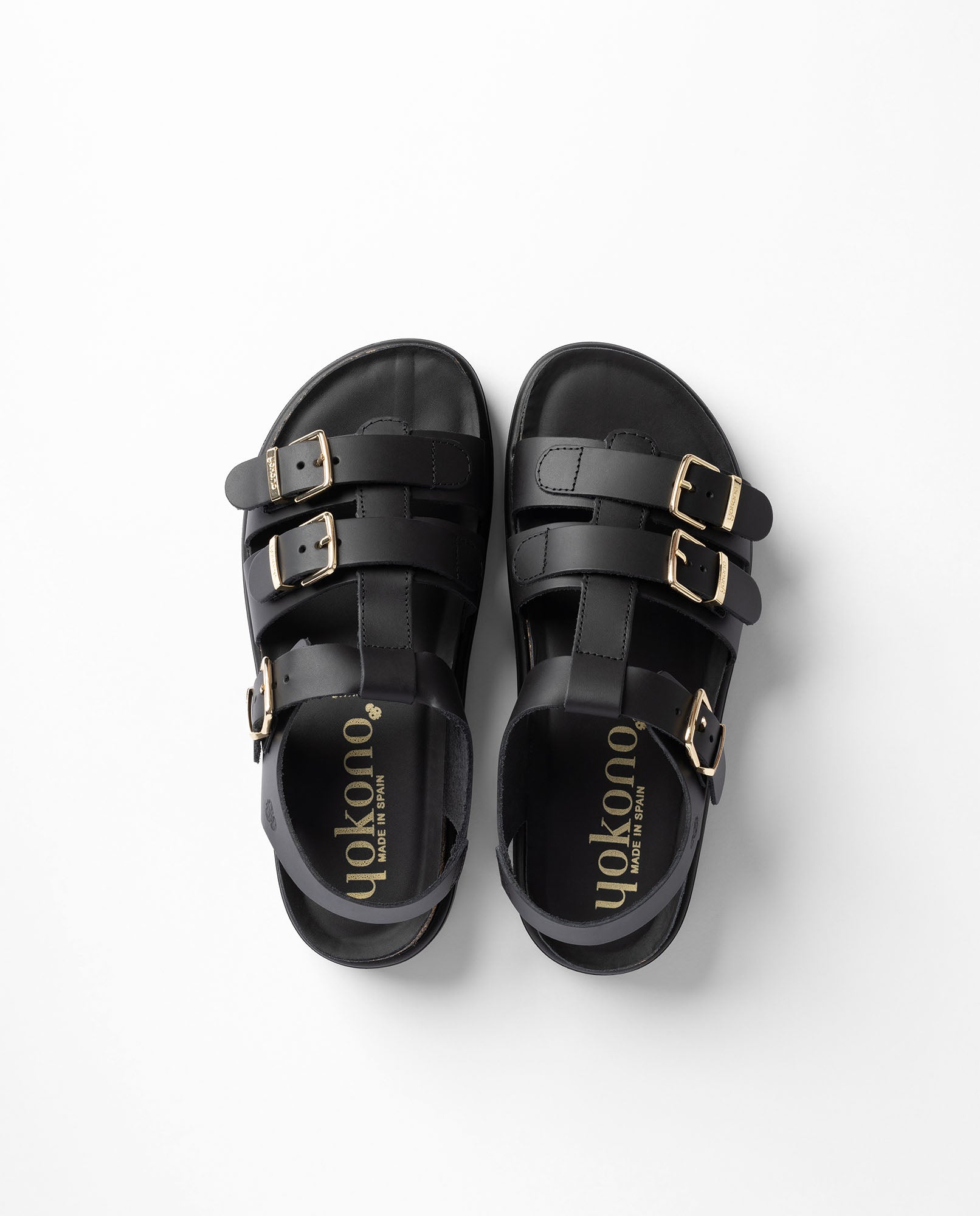 Sandale plate TUNEZ-114 noir