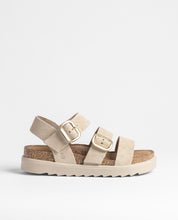 Sandalo basso TUNEZ-127 beige