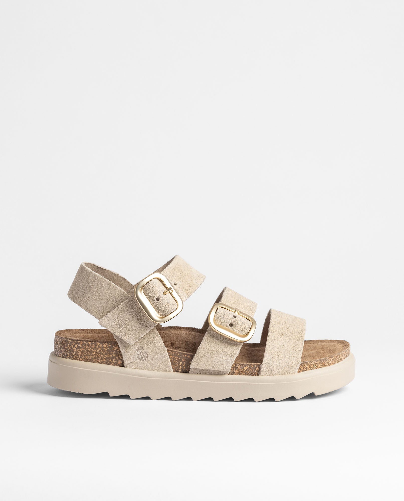 Sandalia de plataforma TUNEZ-127 beige