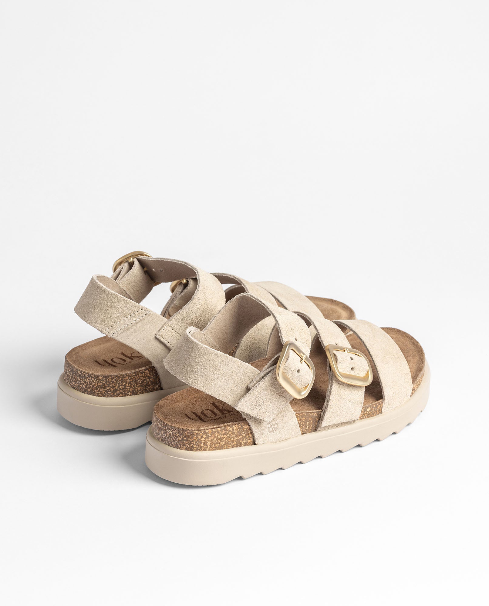 Sandalo basso TUNEZ-127 beige