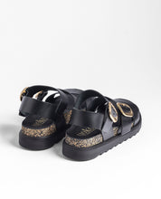 Sandale plateforme TUNEZ-127 noir
