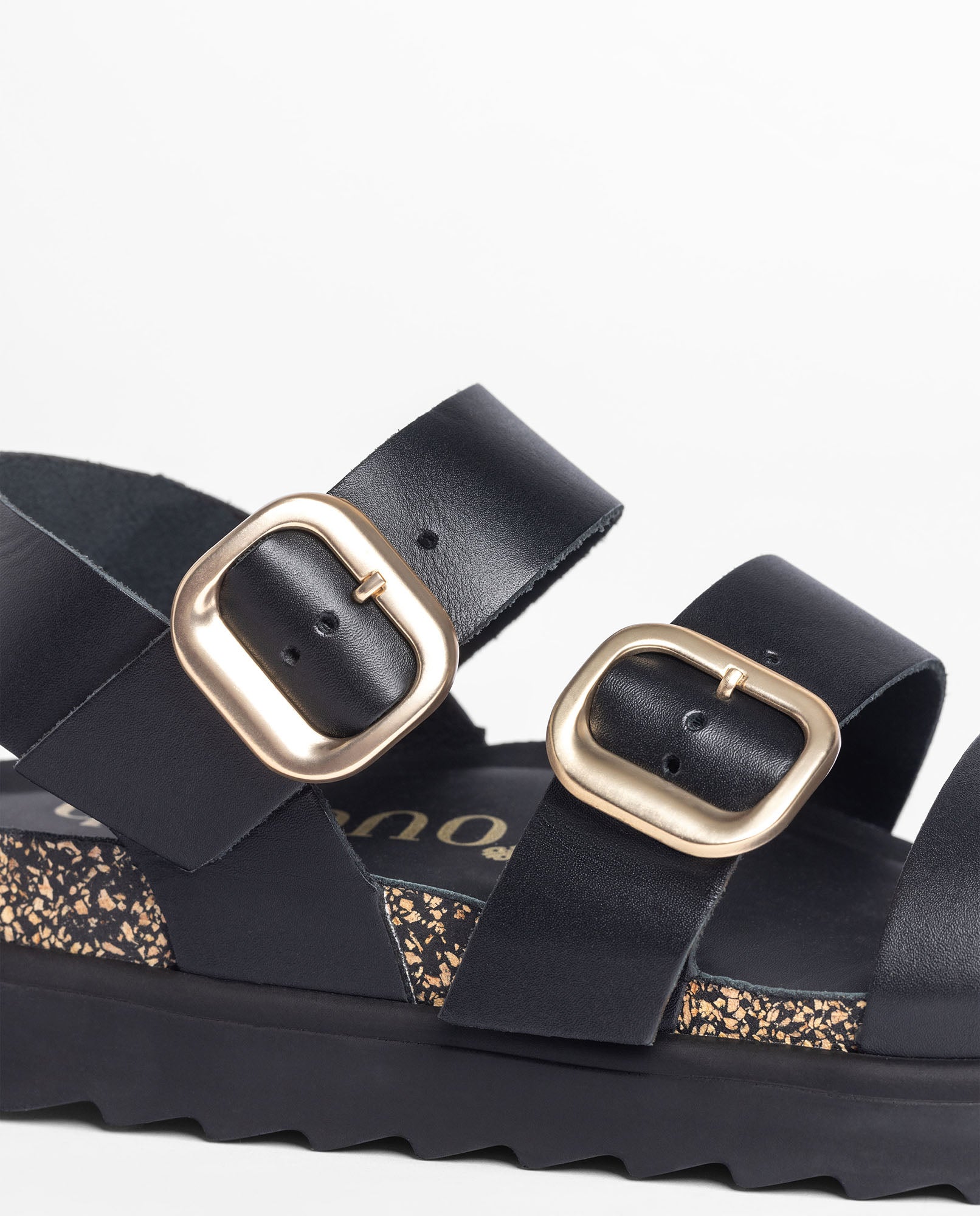 Sandale plateforme TUNEZ-127 noir