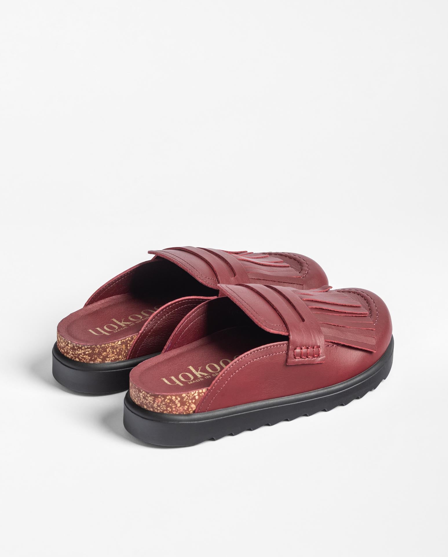 Clog TUNEZ-656 burgundy