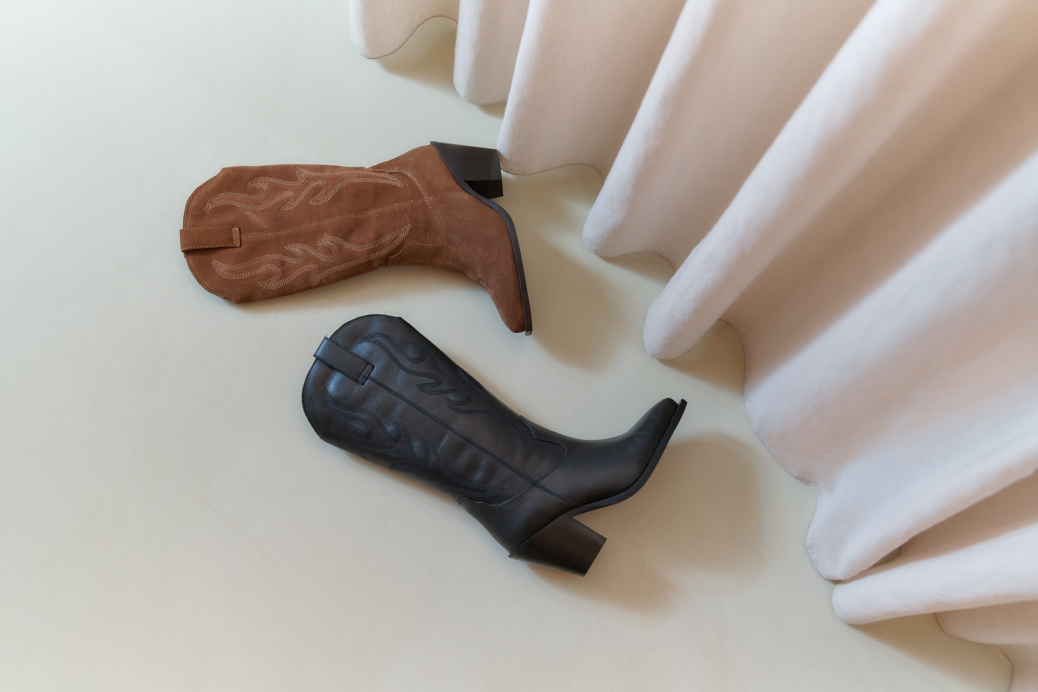 Bota de tacón RID-403 negro