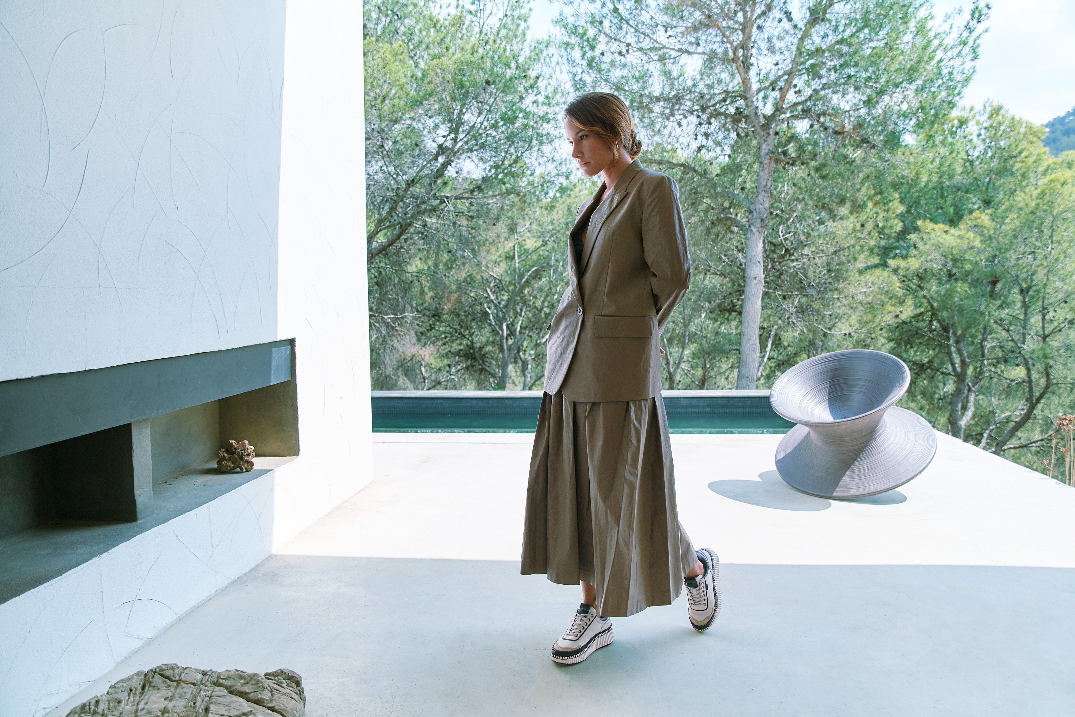 Sneaker CLO-001 bianco