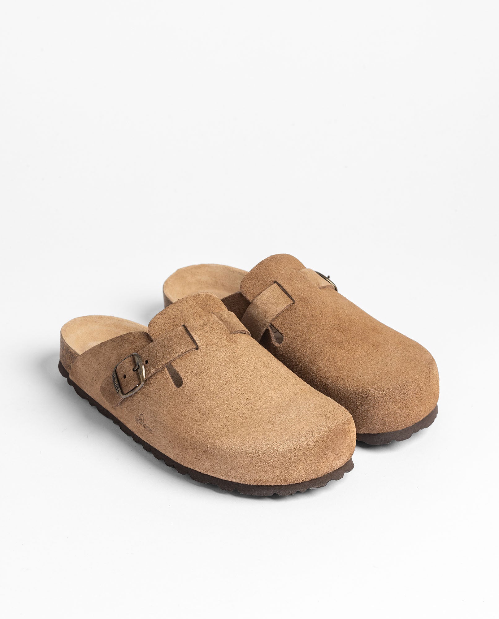 Zapato plano ZUECO-599 marrón