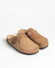 Zapato plano ZUECO-599 marrón