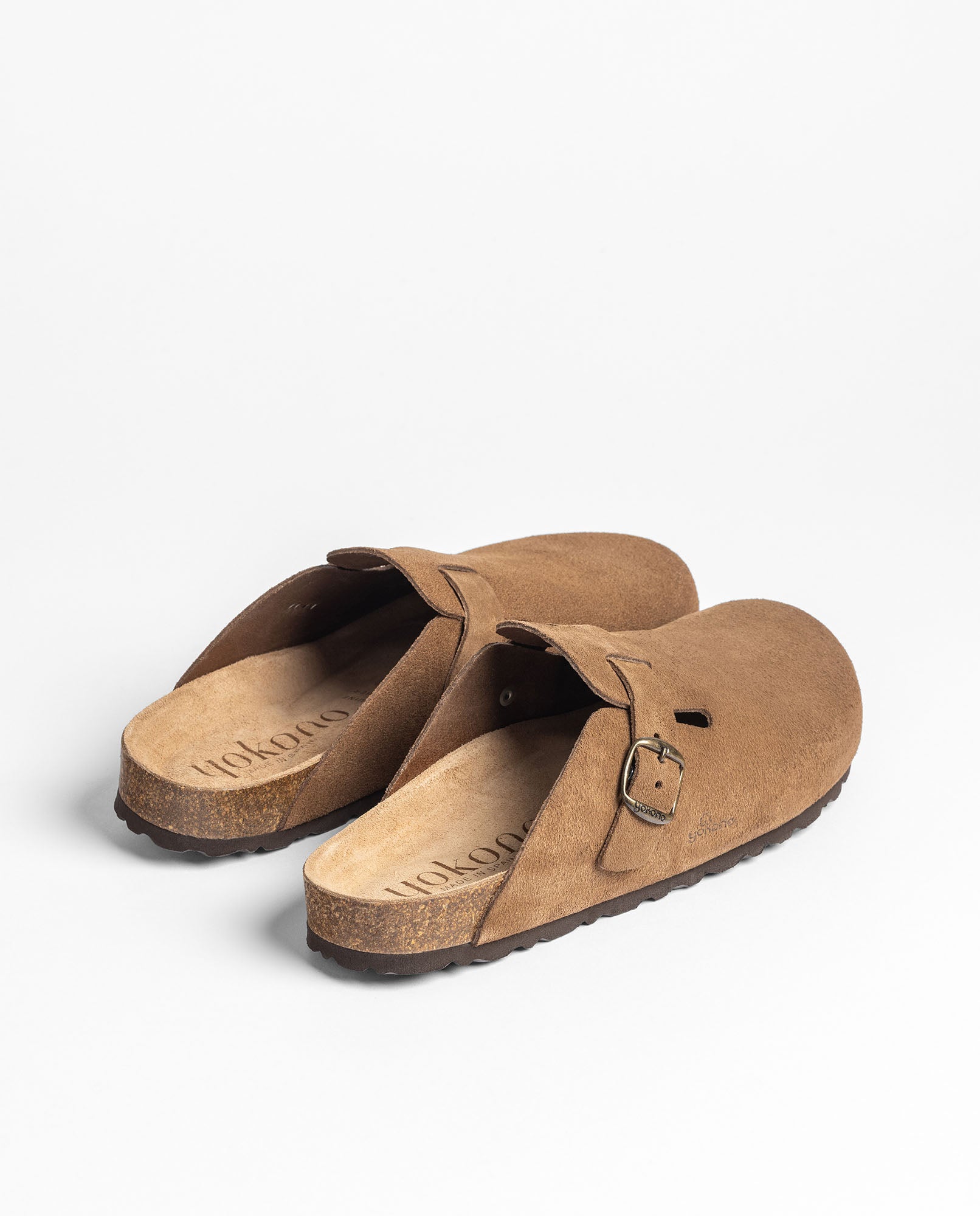 Zapato plano ZUECO-599 marrón