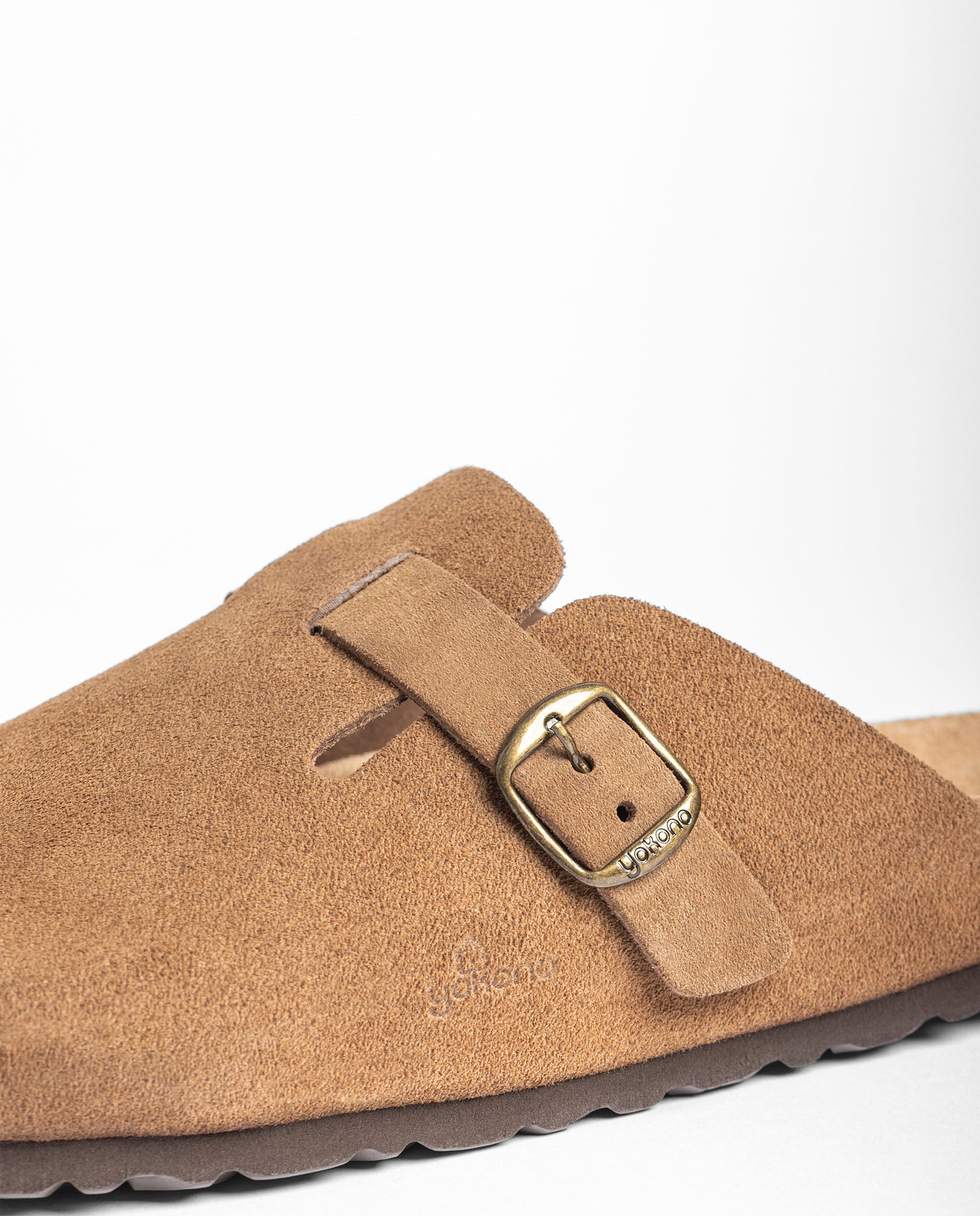 Zapato plano ZUECO-599 marrón