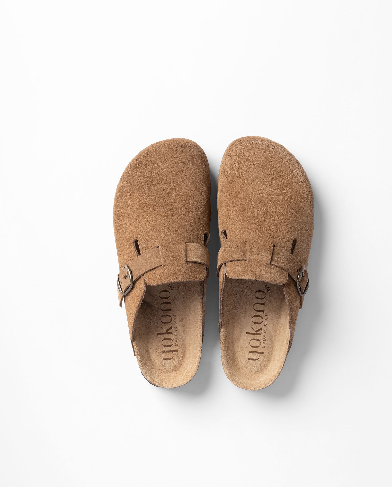 Zapato plano ZUECO-599 marrón