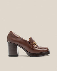 Schuh mit Obertail KOLIN-11 Braun