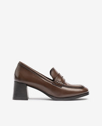 Zapato de tacón LUNA-001 marrón