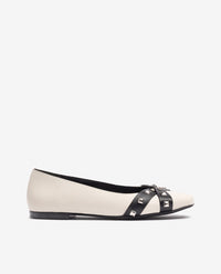 Zapato plano LENNA-103 blanco