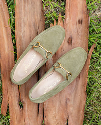 Mocassino basso regina 002 verde