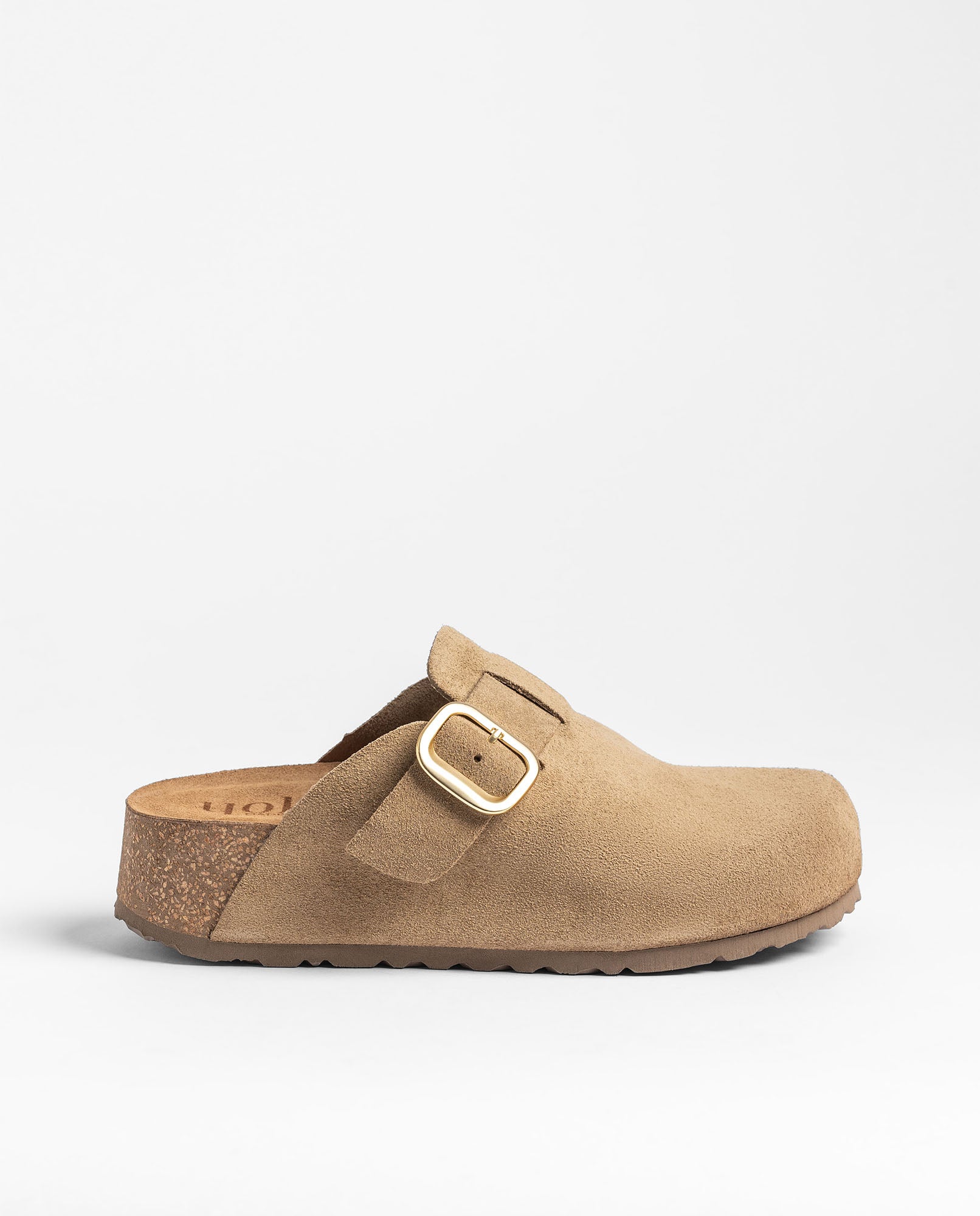 ユーコ Platform clog WIWI-264 light brown – Yokono