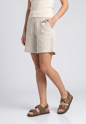 Sandalia plana BOLUS-252 marrón claro