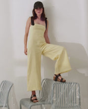 Sandale à semelle compensée BARI-301 noir