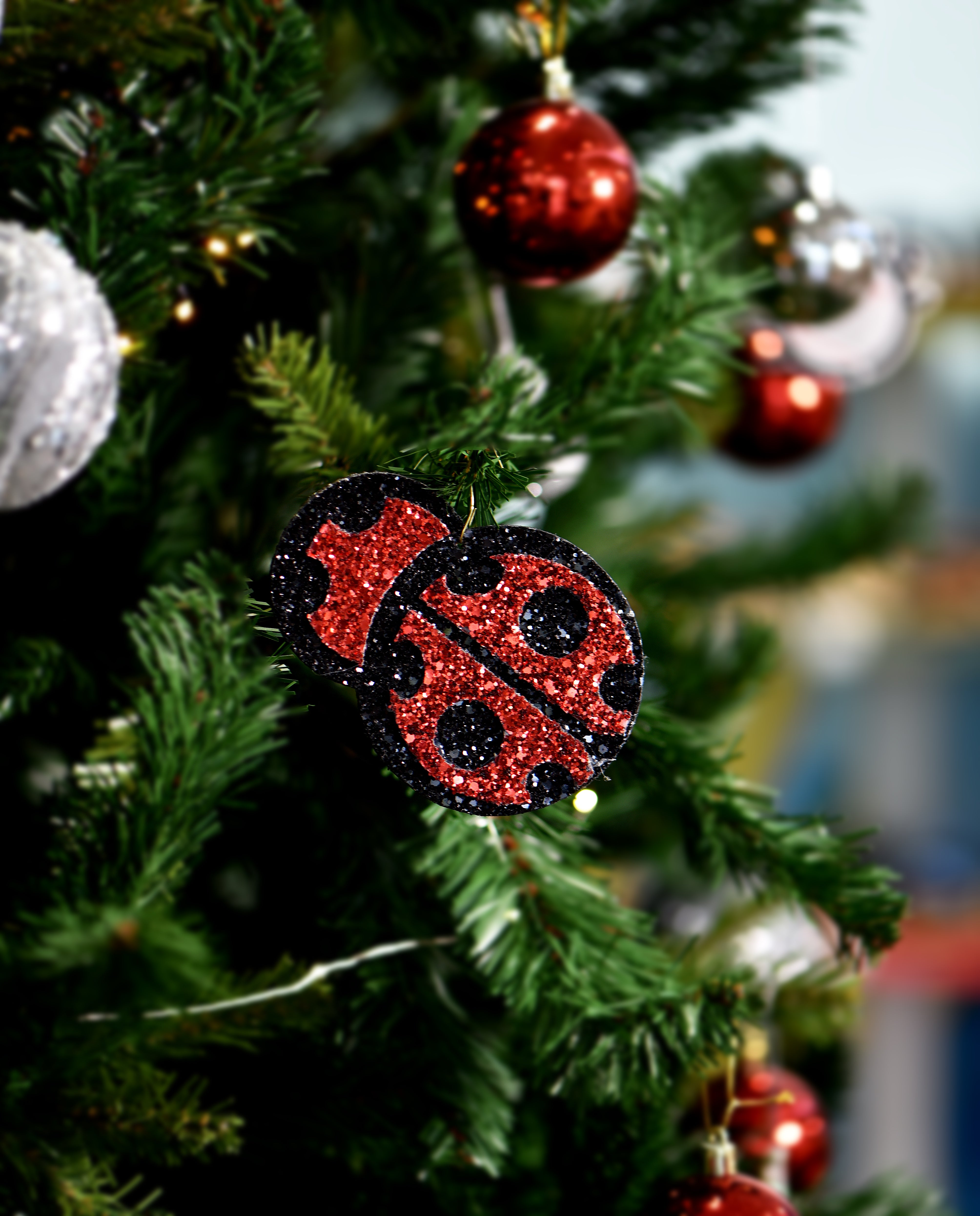 Christmas decoration Black and Red